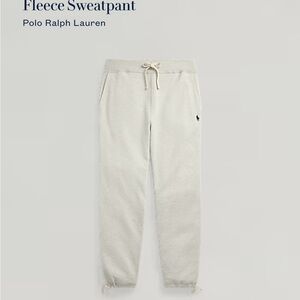 Polo Ralph Lauren Fleece Sweatpant in the color Light Sport Heather